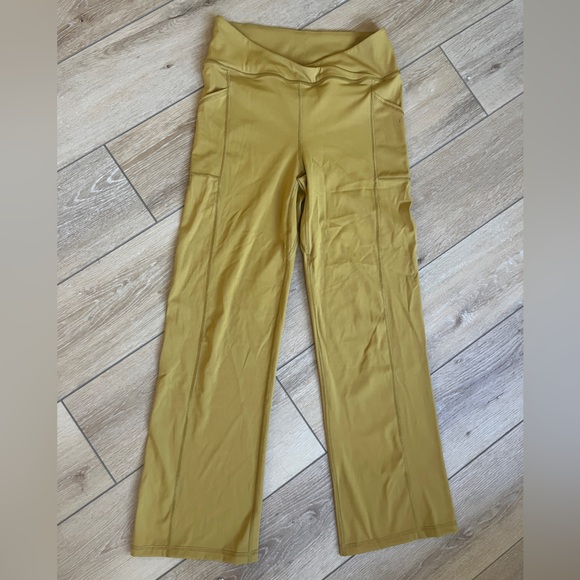 New NWT FP Free People Movement Shanti Straight Leg Pants in Alchemy sz medium m - Picture 2 of 10